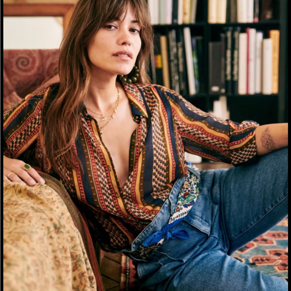 Sezane tianna top